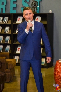 Donny Walker in blue suit